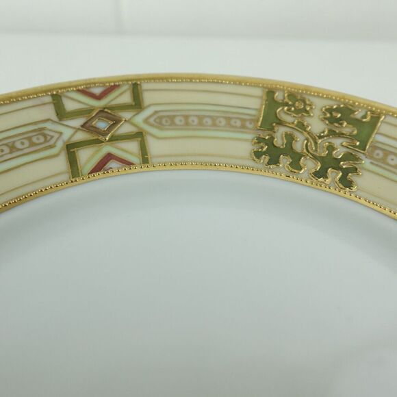 Nippon Hand Painted Ornate Dessert Plate - Picture 3 of 6